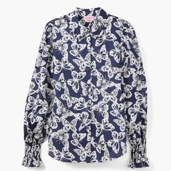 KATE SPADE Butterfly Blouse